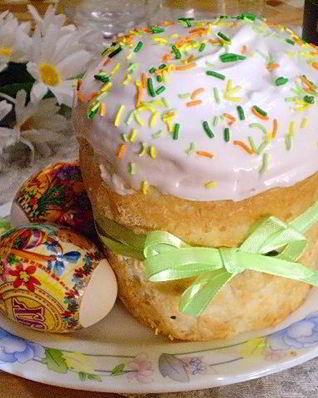 Кулич на Пасху