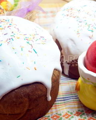 Кулич пасхальный Маковый