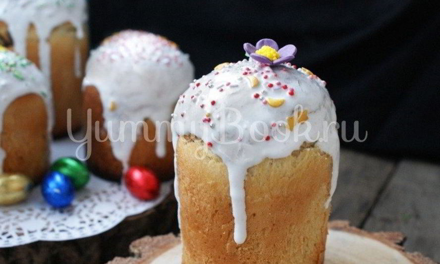 Рецепт кулича пасхального заварного
