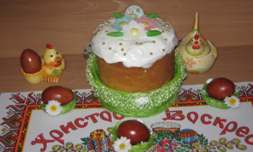 Рецепт кулича с апельсиновой цедрой и вяленой клюквой