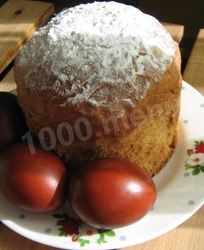 Кулич со сметаной пасхальный