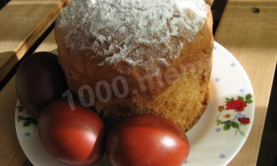 Рецепт кулича со сметаной пасхальный