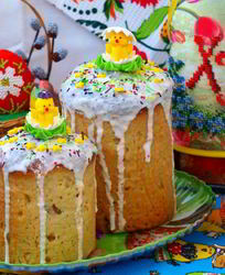 Куличи на сливках