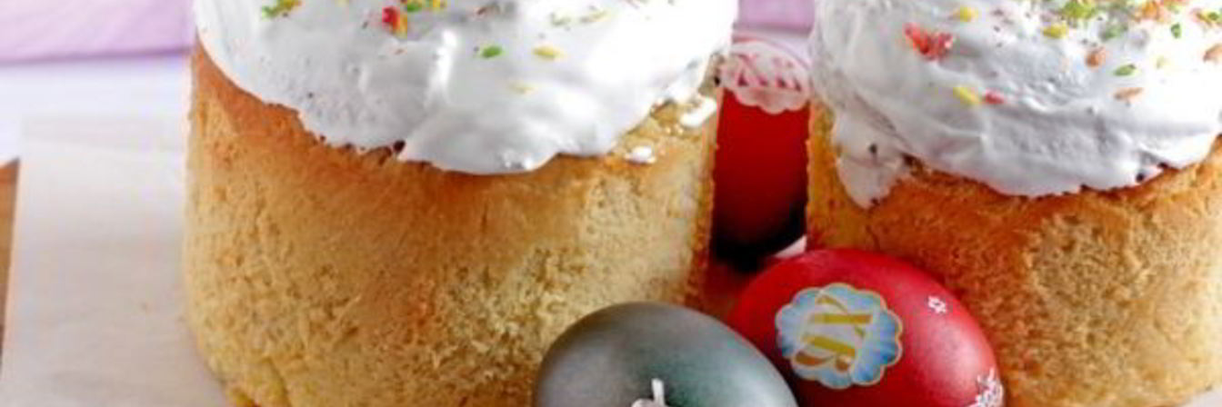 Куличи на сметане с апельсиновой цедрой и ликером