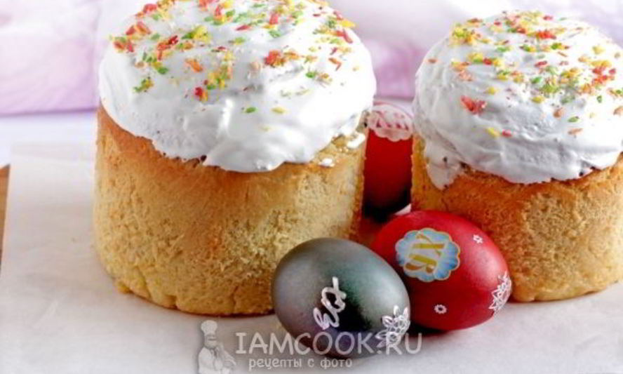 Рецепт куличей на сметане с апельсиновой цедрой и ликером