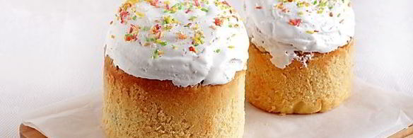 куличи на сметане с апельсиновой цедрой и ликером