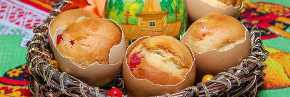 куличики в яичной скорлупе