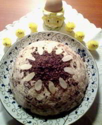 Пасха миндальная заварная