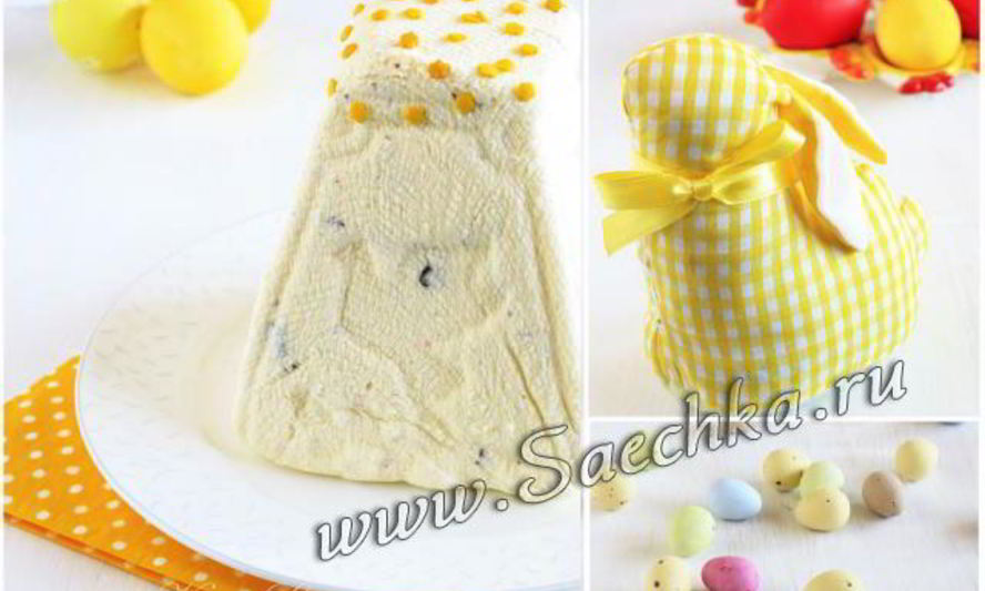 Рецепт пасхи сливочной