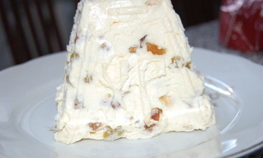 Рецепт пасхи сметанной