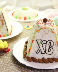 Пасха творожная сливочная с орехами заварная