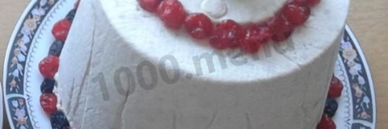 Пасха творожная заварная на сливках