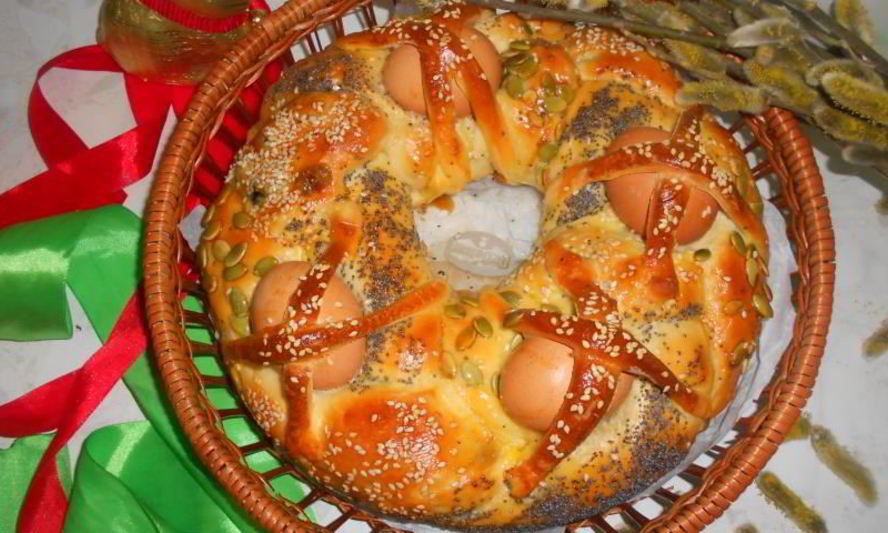 Рецепт пасхальной косы