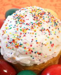 Пасхальный кулич на Пасху