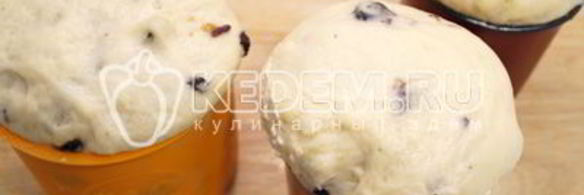 пасхальный кулич с изюмом