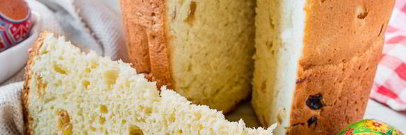 пасхальный кулич с орехами