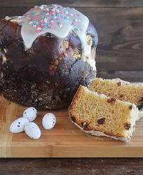 Пасхальный кулич в хлебопечке