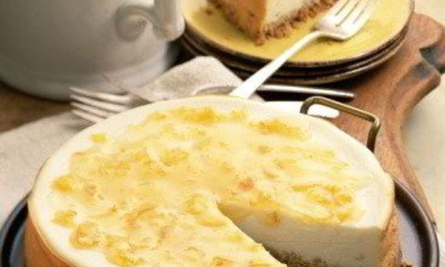 Рецепт пасхального лимонного чизкейка