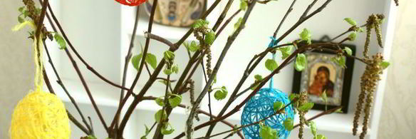 пасхальный венок