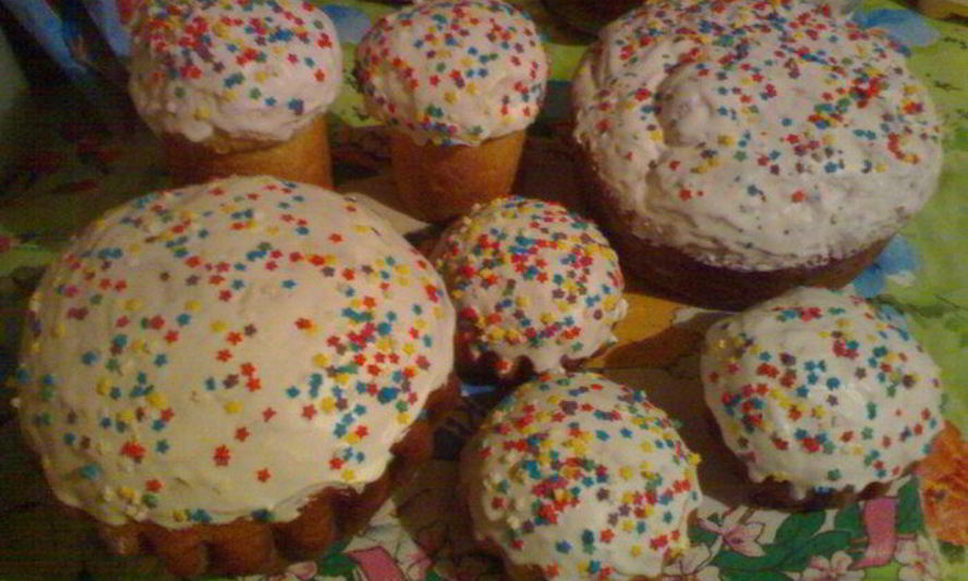 Рецепт пасхальных куличей