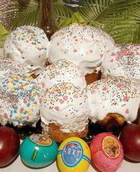 Сдобные куличи