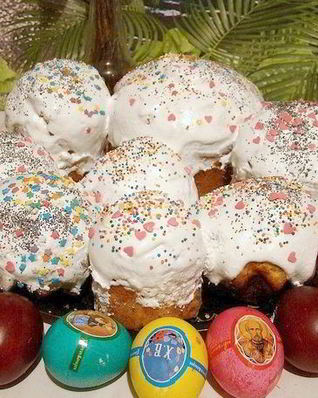 Сдобные куличи