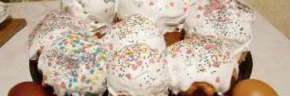 сдобные куличи