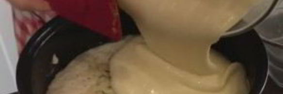 шоколадный кулич на пасху