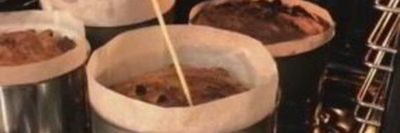 шоколадный кулич на пасху