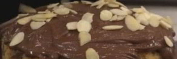 шоколадный кулич на пасху