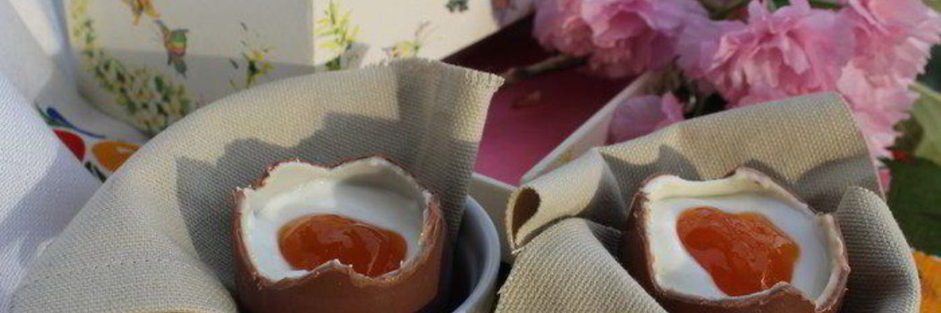 Шоколадные пасхальные яйца