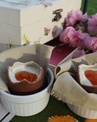 Шоколадные пасхальные яйца