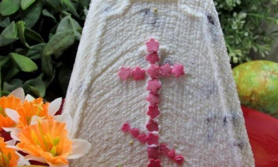 Рецепт творожной пасхи на сгущенке