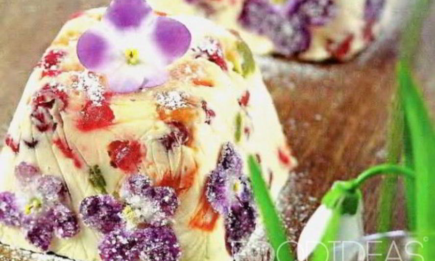 Рецепт творожной пасхи с заварным кремом