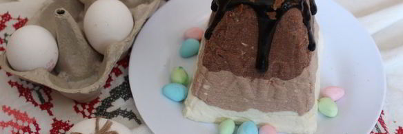 творожная пасха три шоколада