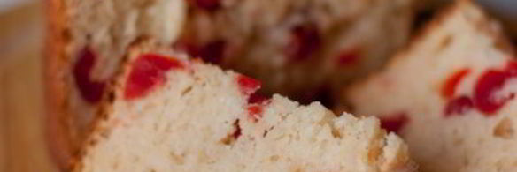 творожный кулич с пьяной вишней