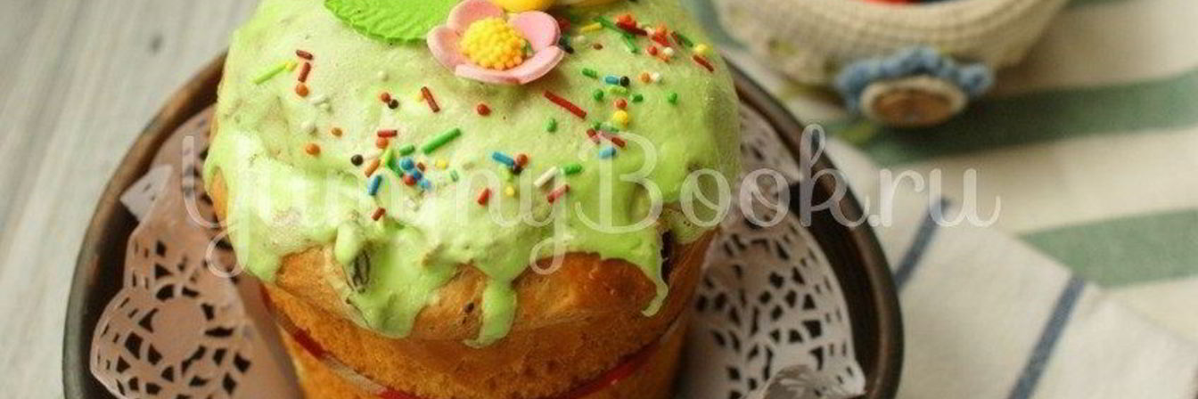 Творожный кулич