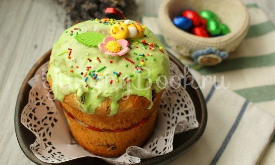 Рецепт творожного кулича