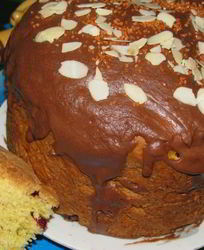 Тыквенный кулич