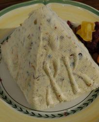 Ванильная пасха с цукатами и миндалем