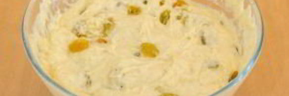 ванильный кулич на сливках