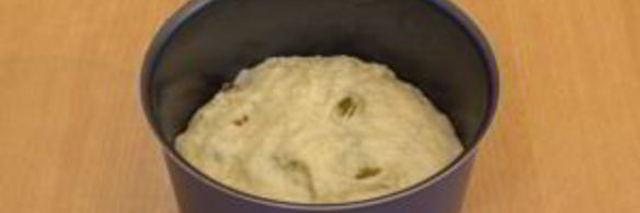 ванильный кулич на сливках