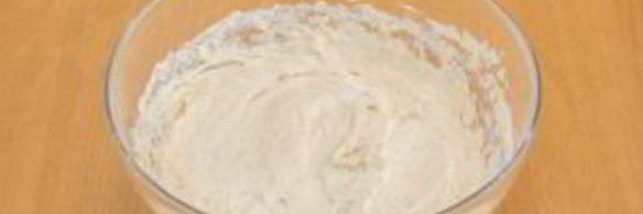 ванильный кулич на сливках