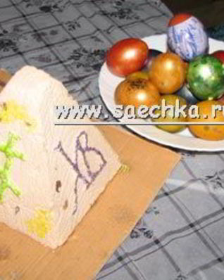 Вареная пасха