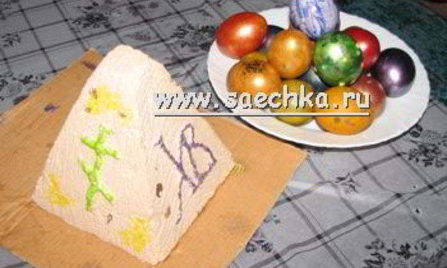 Рецепт вареной пасхи