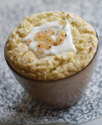 Пудинг из кабачков и яблок