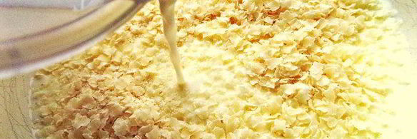 пудинг из рисовых хлопьев с корицей