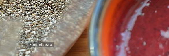 пудинг из семян чиа