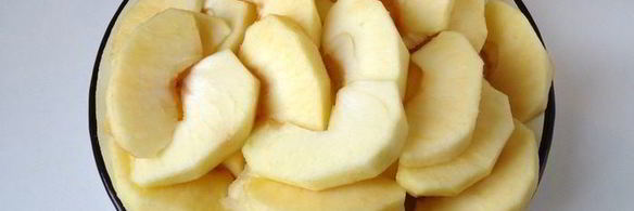 пудинг с яблоками тоффи