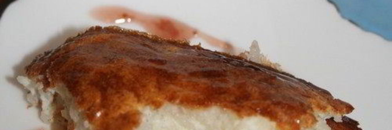 Рисово-ванильный пудинг для малышей